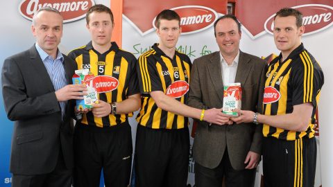 Glanbia launch its “Avonmore Milk” sponsorship of Kilkenny Hurlers for 2011