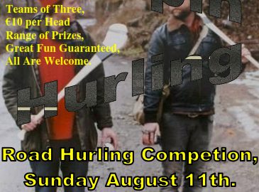 Club Advert –  “Hairpin Hurling” in Piltown on Sunday 11th