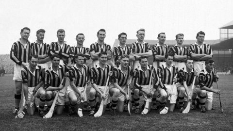 Kilkenny Senior Hurling Team which drew with Waterford in 1959..