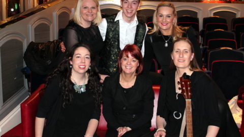 Front Row: Mary B Dunphy, Trish Power & Anne Ging Back Row: Nicola Sheppard Molloy, Nicholas Dunphy & Tracey Millea