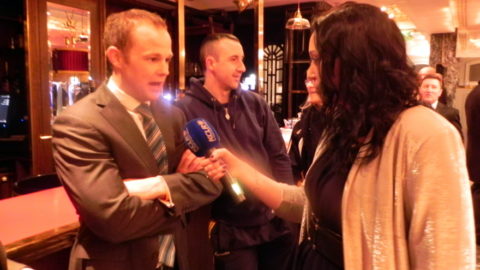 Tommy Walsh being interviewed by KCLR
