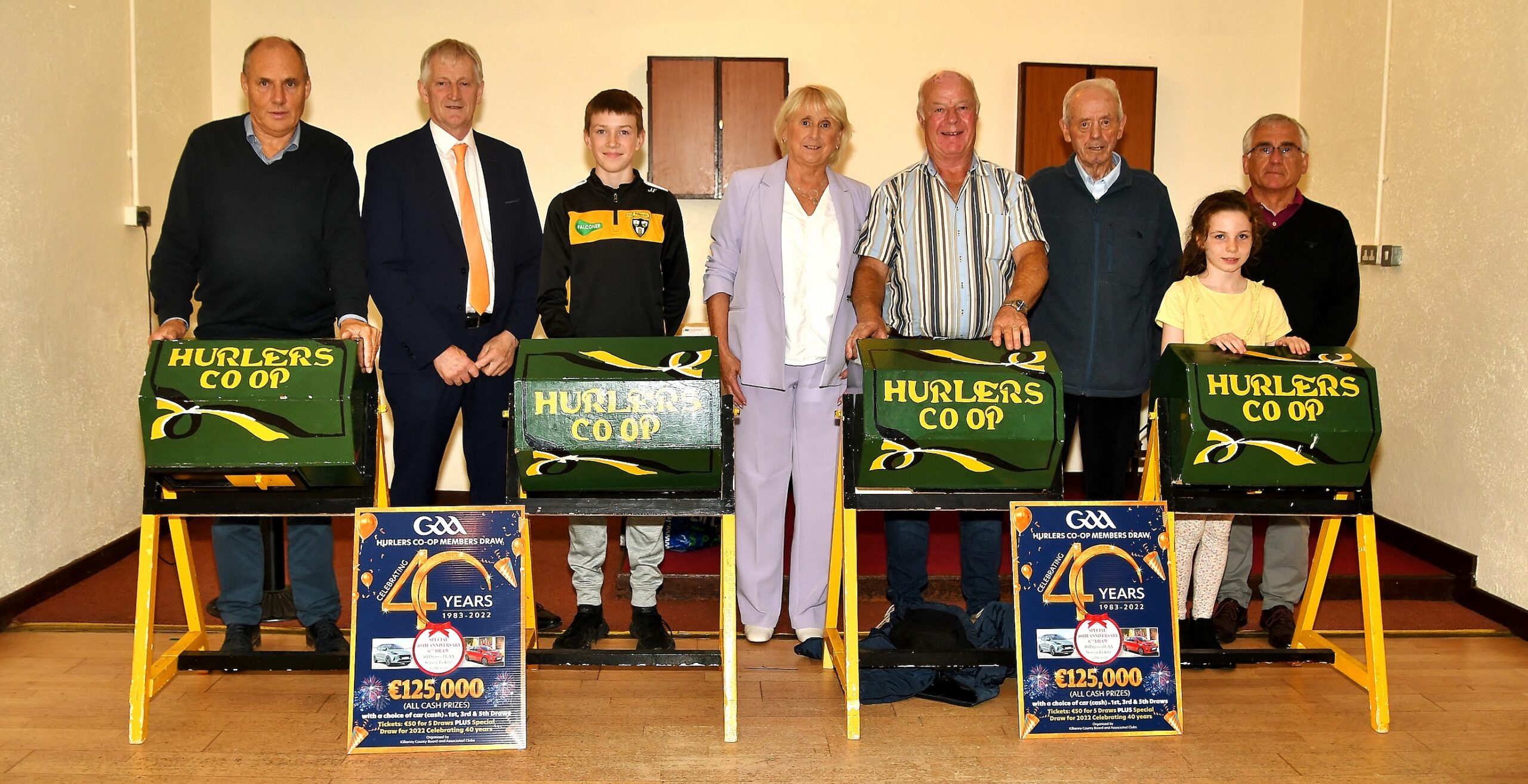 Hurlers Co-op Draw 4,5 and Special Anniversary Draw Results