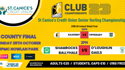 St Canice’s Credit Union Senior Hurling County Final