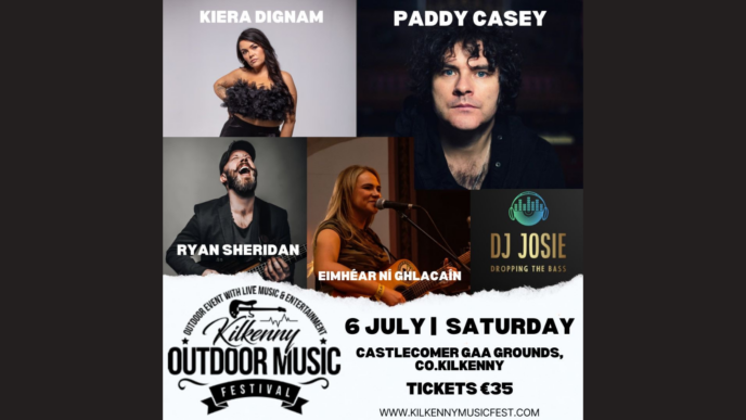 Kilkenny Outdoor Music Festival – 6th July 2024