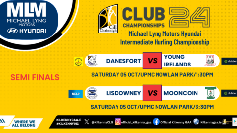 Michael Lyng Motors Hyundai Intermediate Hurling Semi Finals